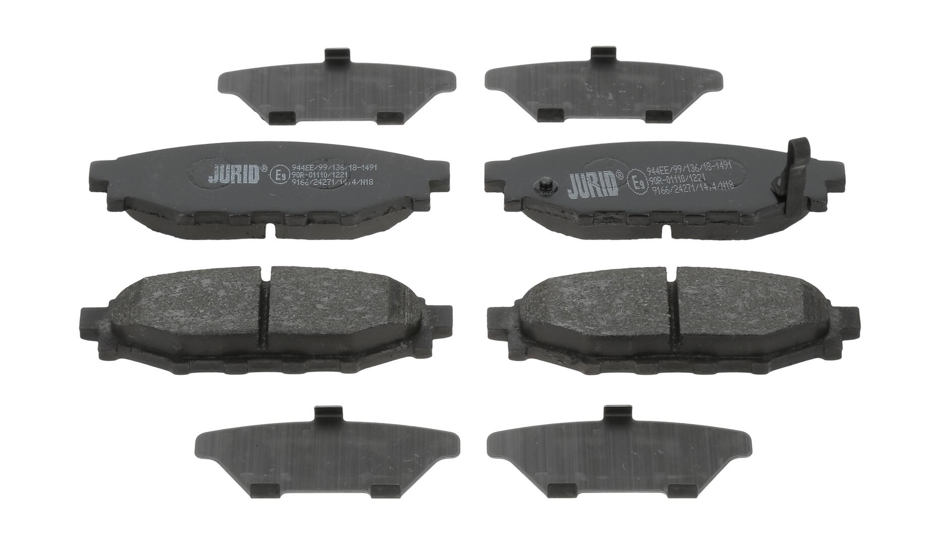 JURID BRAKE PAD SET [OE] 573380J | General Traffic