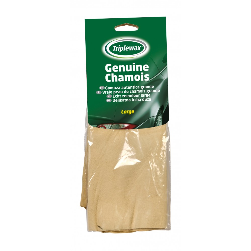 TRIPLEWAX LARGE CHAMOIS LEATHER