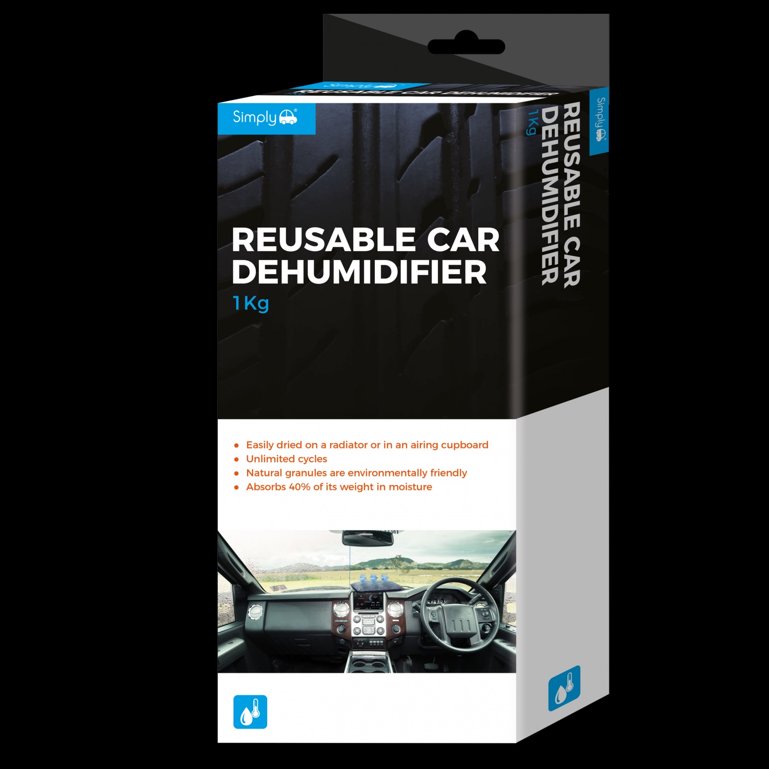 REUSABLE CAR DEHUMIDIFIER 500G