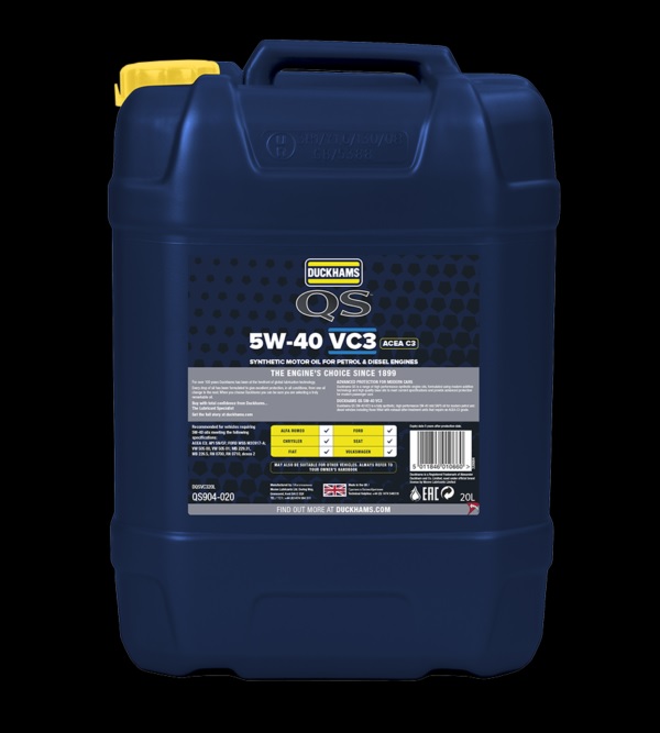 DUCKHAMS QS 5W-40 VC3 20L