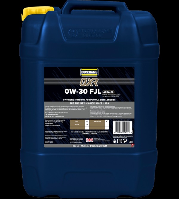 DUCKHAMS QXR 0W-30 FJL 20L