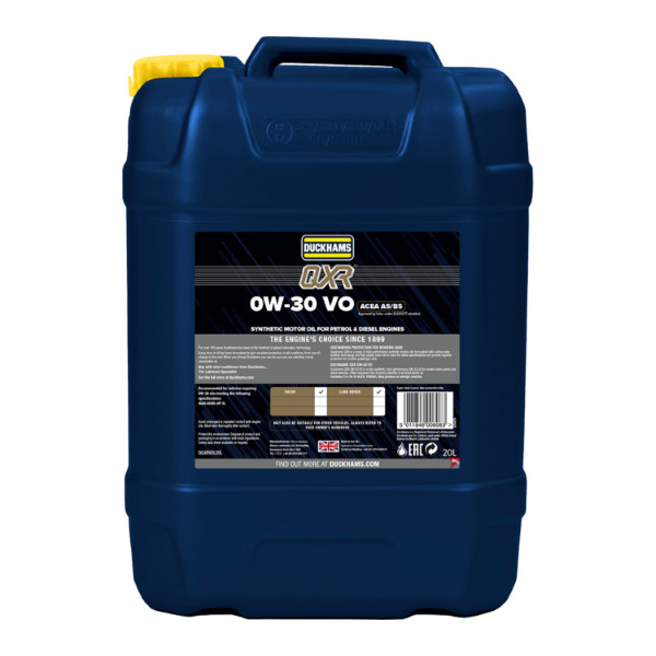 DUCKHAMS QXR 0W-30 VO 20L