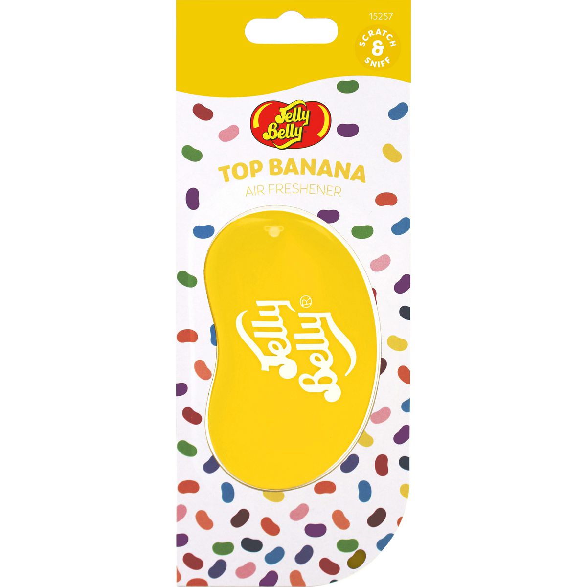 JELLY BELLY 3D AIR FRESHENER-TOP BANANA