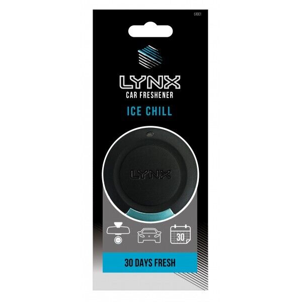 LYNX - 3D HANGING AIR FRESHNER ICE CHILL