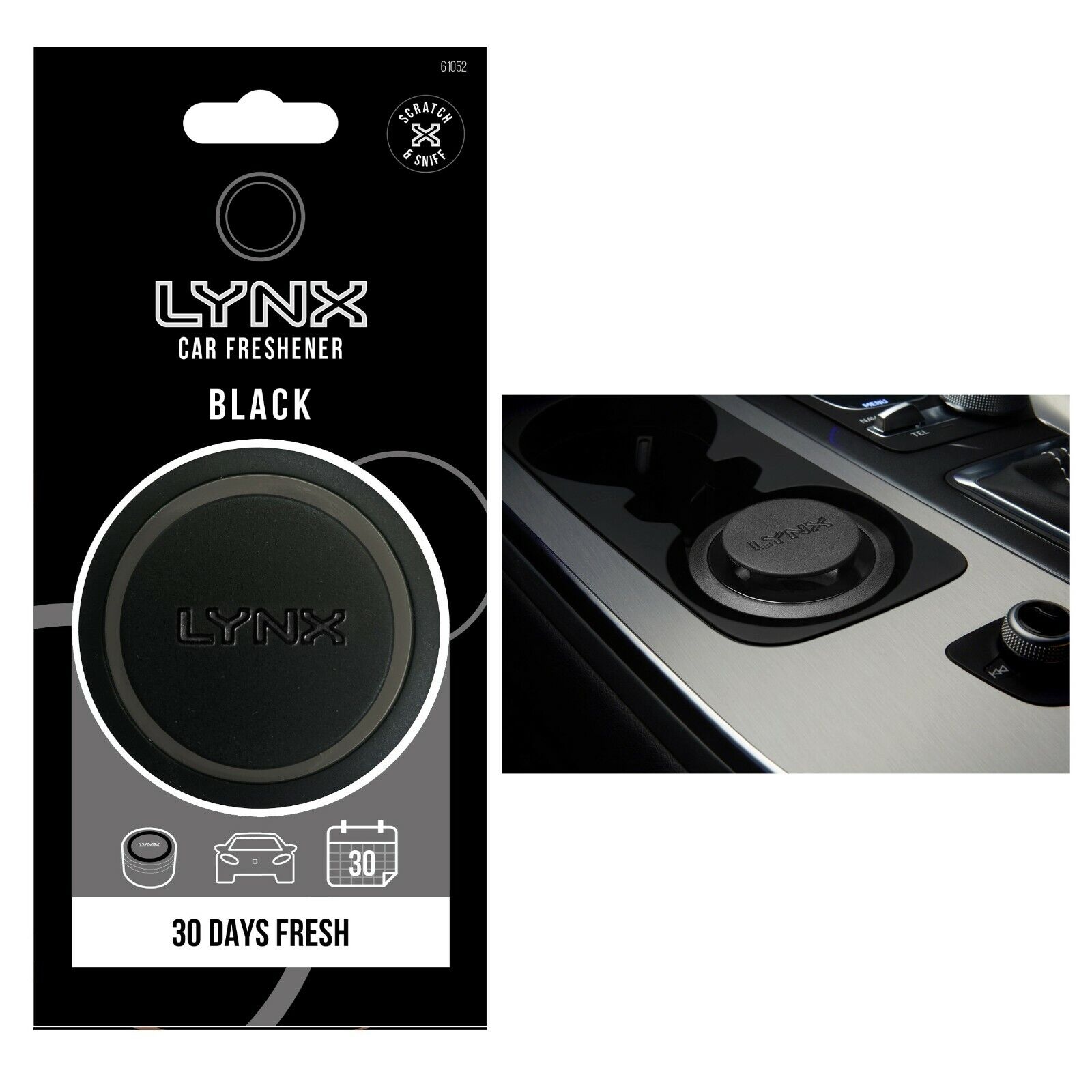 LYNX - GEL CAN AIR FRESHNER BLACK