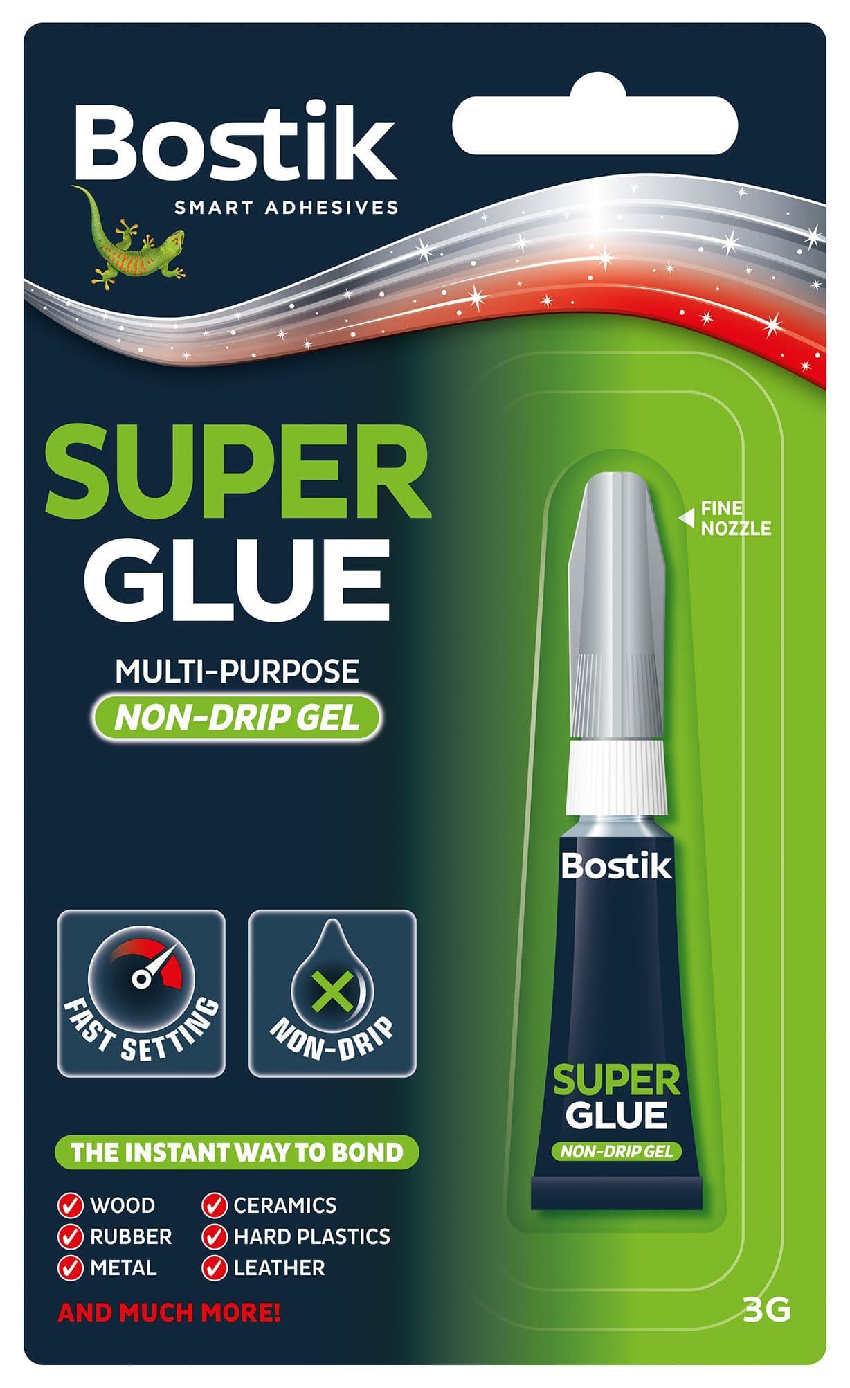 BOSTIK SUPERGLUE GEL 3G