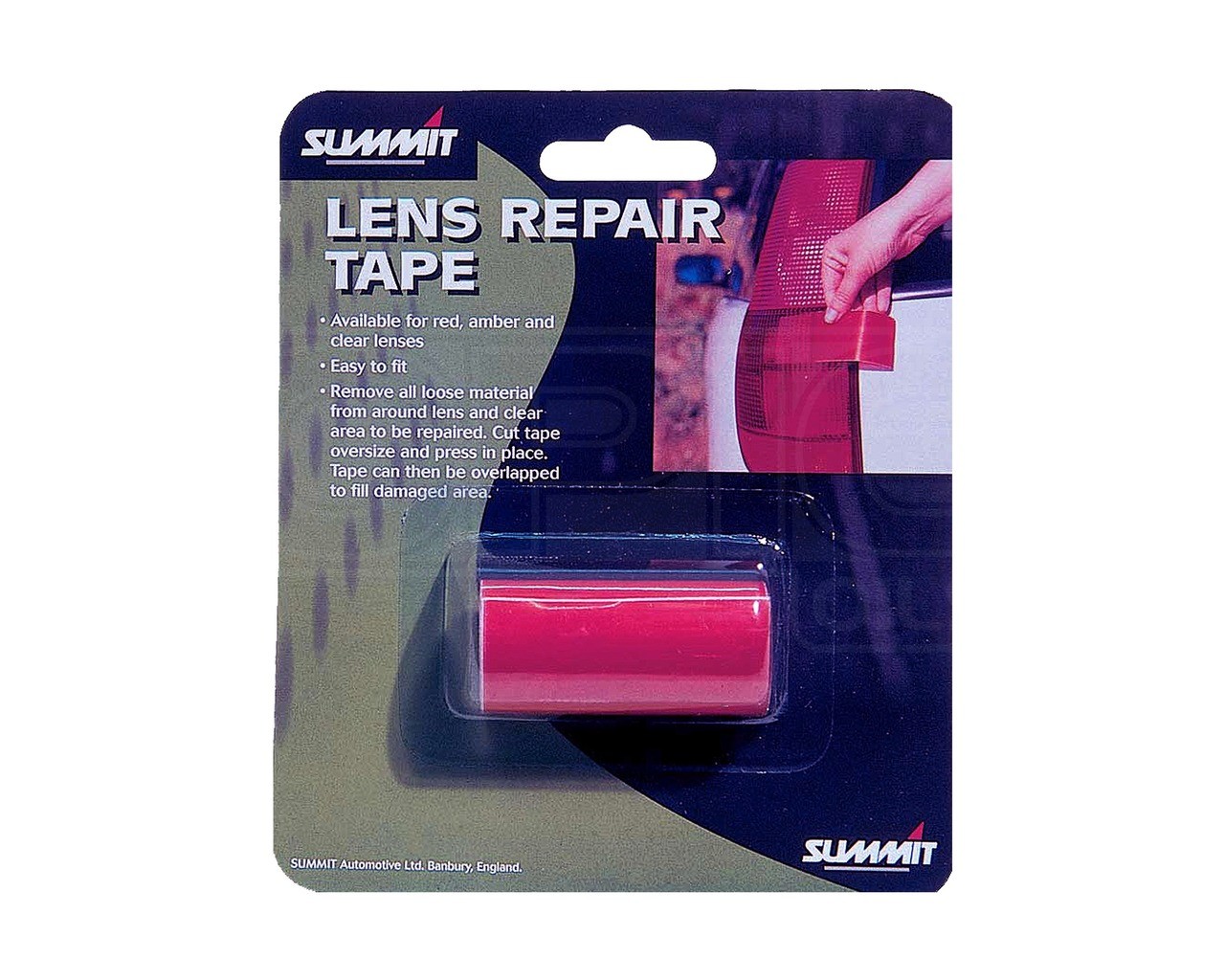 LENS REPAIR TAPE - RED
