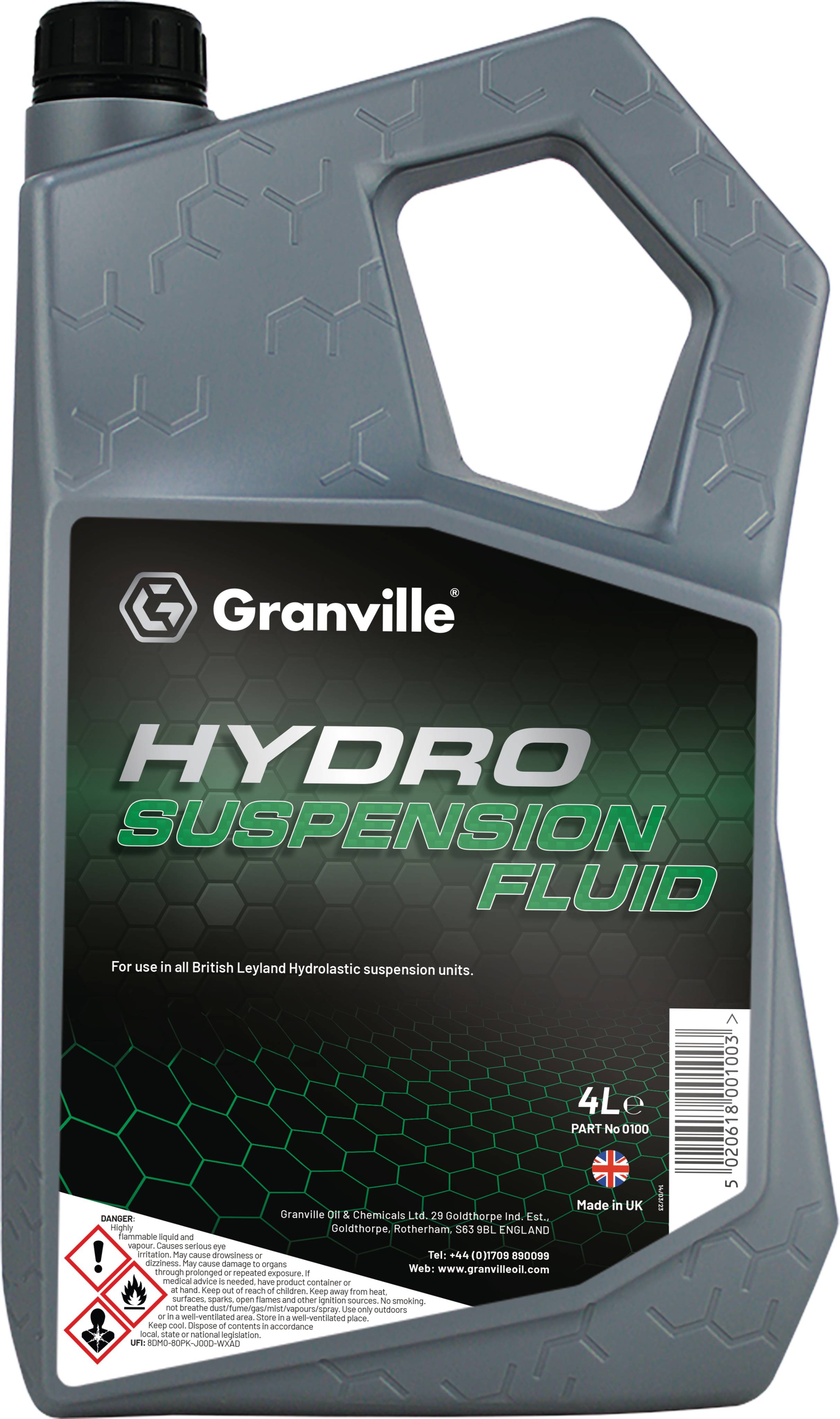 Granville Hydro Suspension Fluid 4L