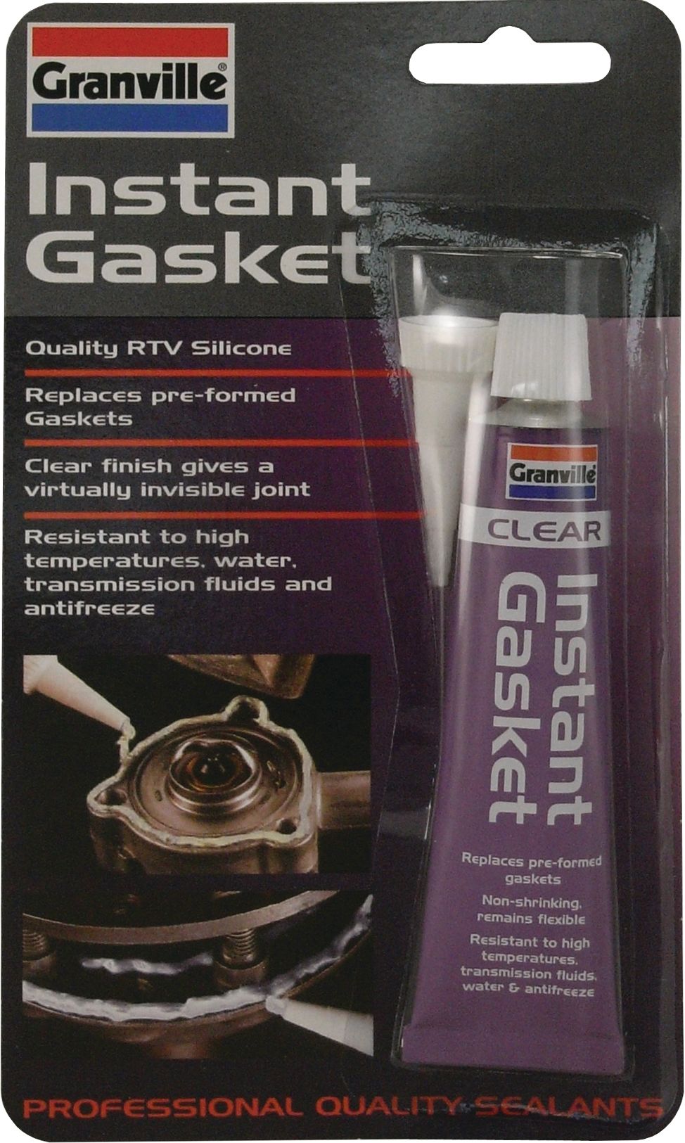 Granville Instant Gasket Clear 40g