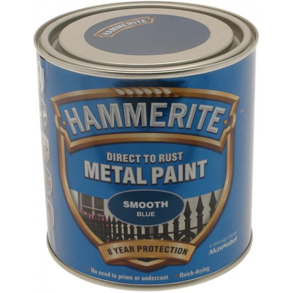 SMOOTH METAL PAINT BLUE 250ML