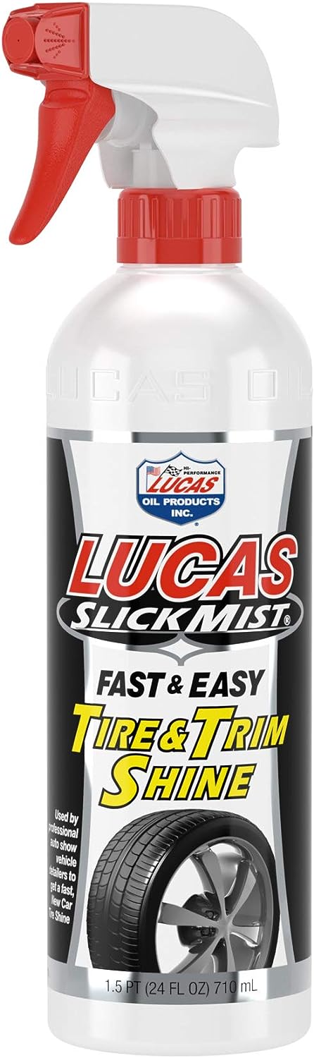 LUCAS Slick Mist Tire & Trim shine