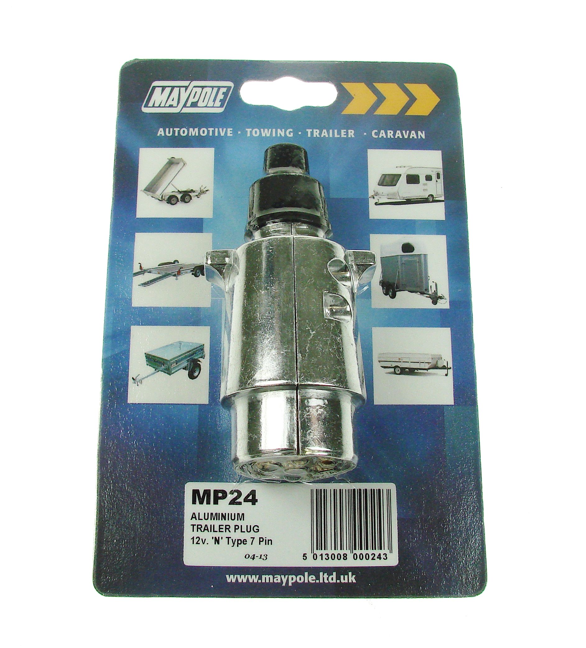 12N 7 PIN ALUMINIUM PLUG DP