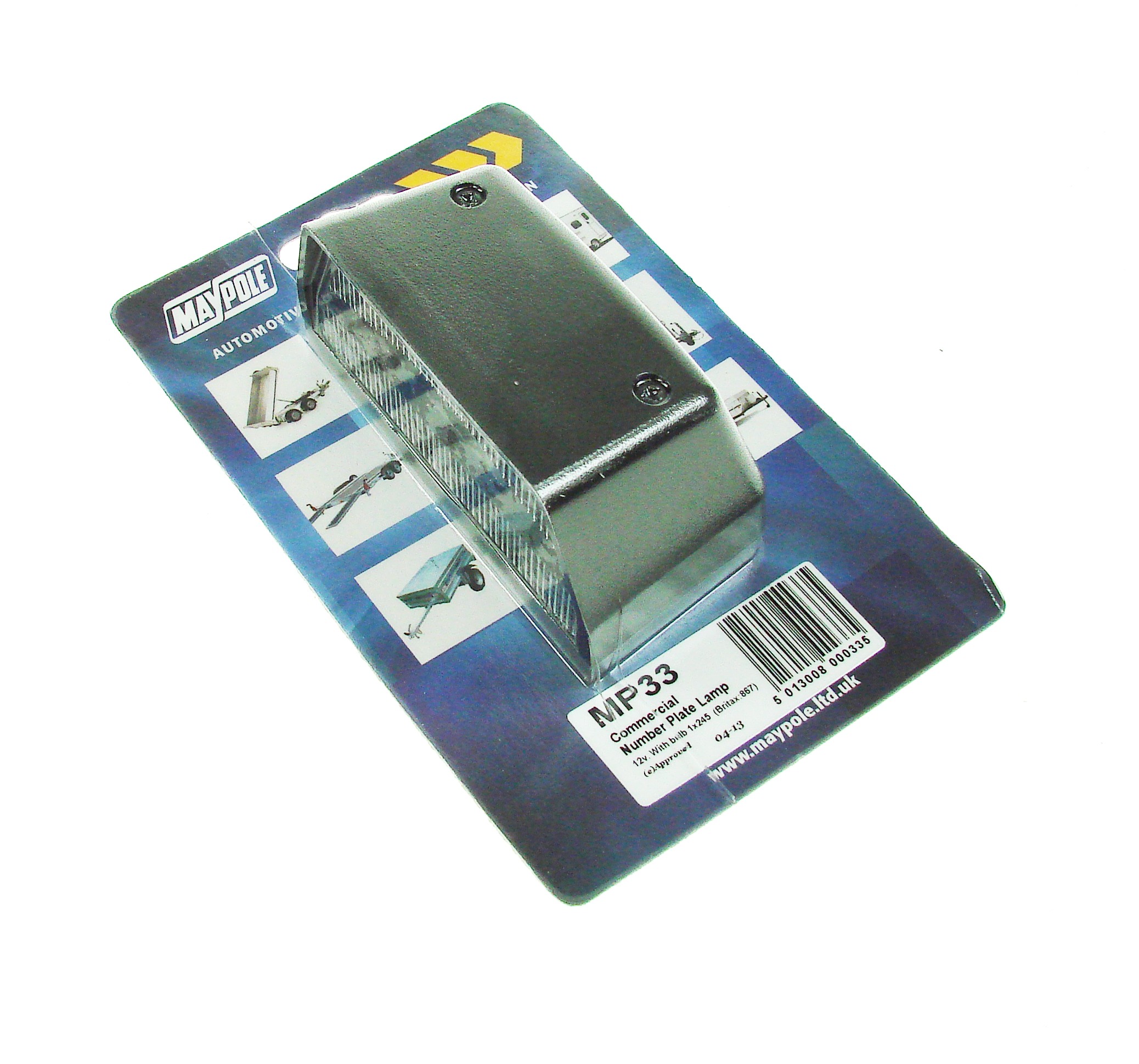 LAMP - COMMERCIAL NO.PLATE DP