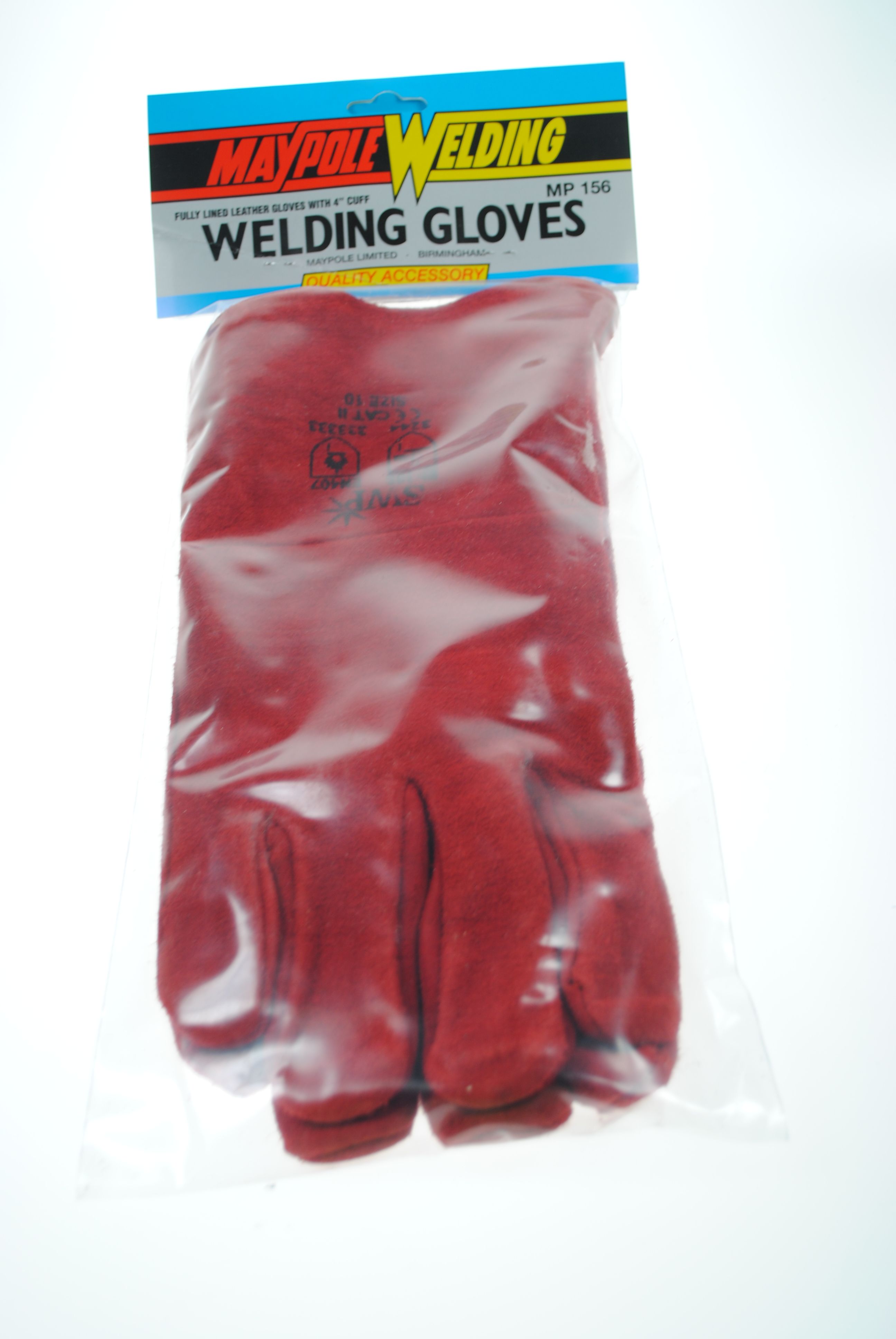 LEATHER WELDING GAUNTLETS PAIR
