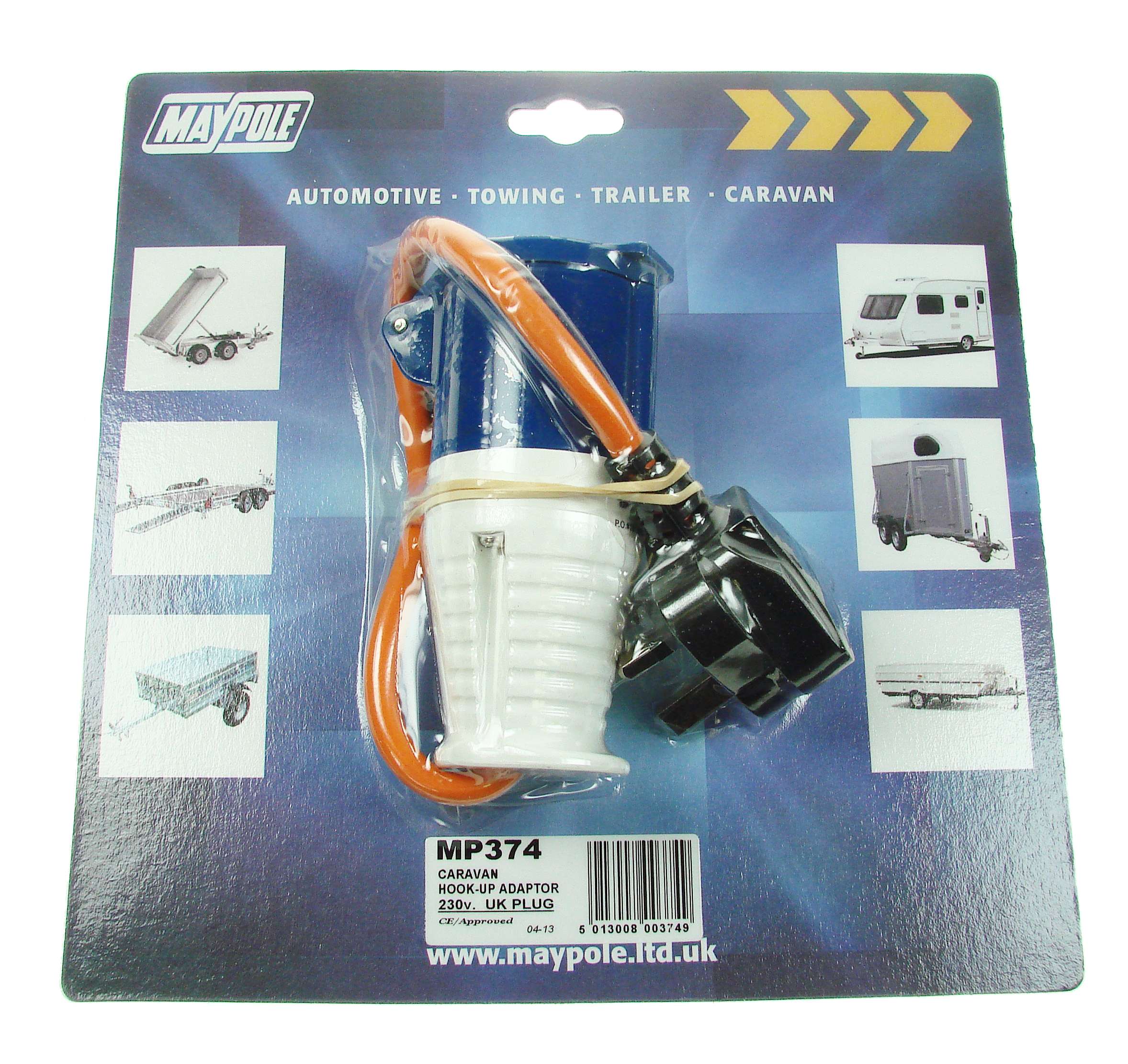 230V UK HOOK-UP LEAD DP
