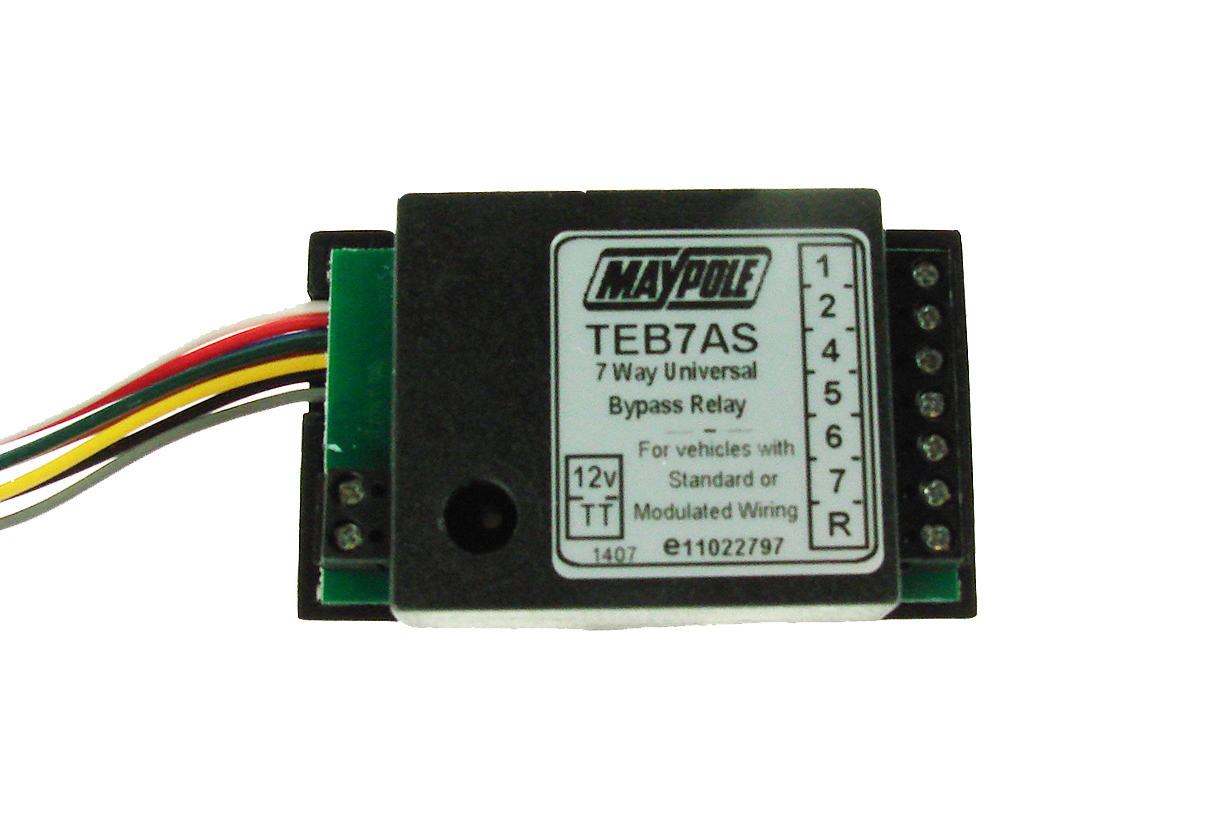 7 WAY BYPASS RELAY BK