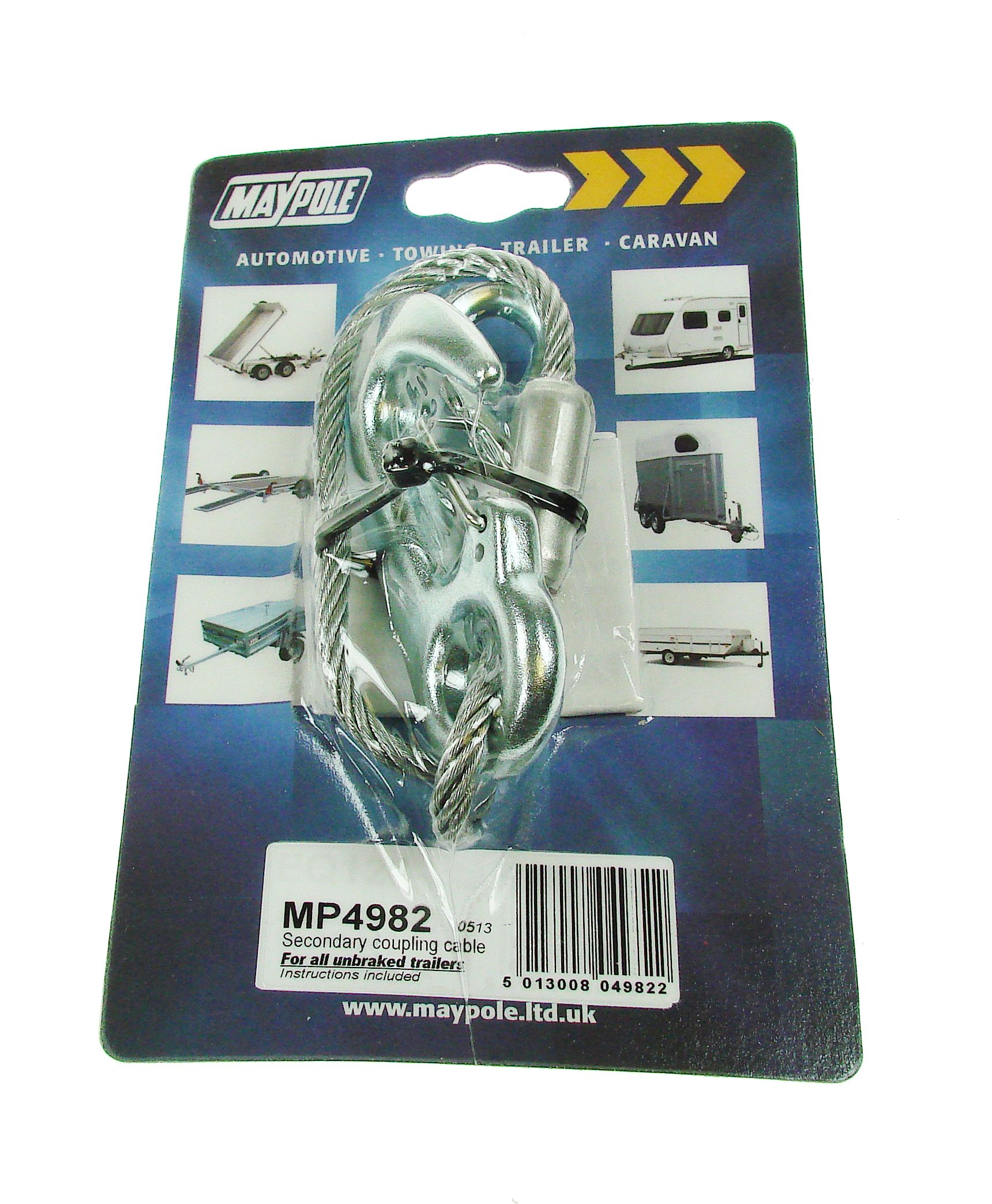 Secondary Saftey Cable.