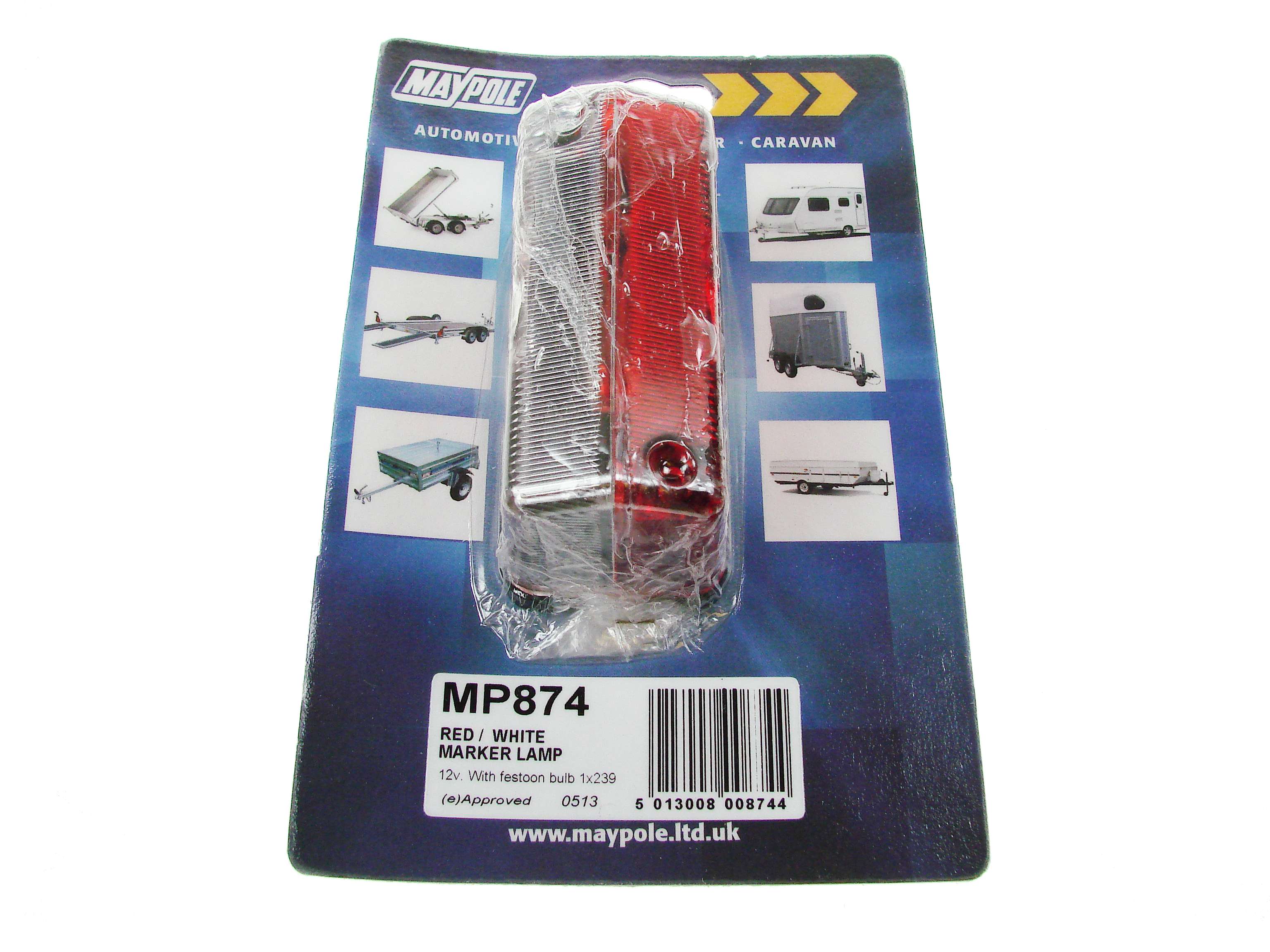 RED/WHITE SIDE LAMP DP