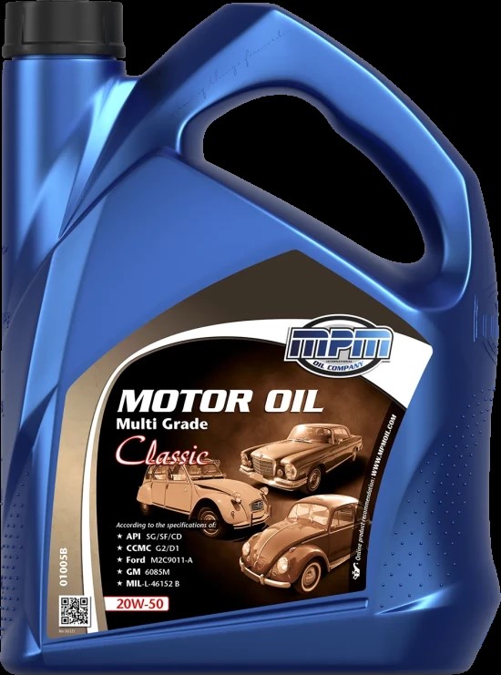 [4] MPM 20W-50 Multi Grade Classic 5L