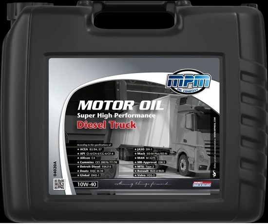 MPM 10W-40 Super High Perf Diesel Truck 20L