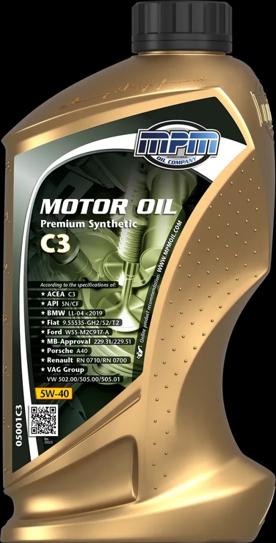 [6] MPM MOTOR OIL 5W-40 C3 - 1L