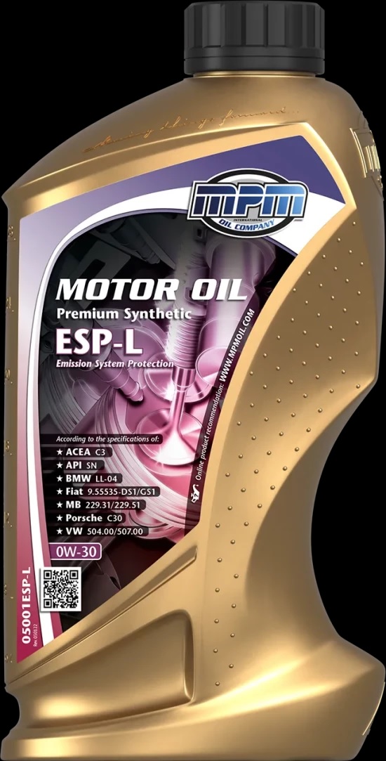 [6] MPMl 0W-30 Prem Synthetic ESP-L 1L