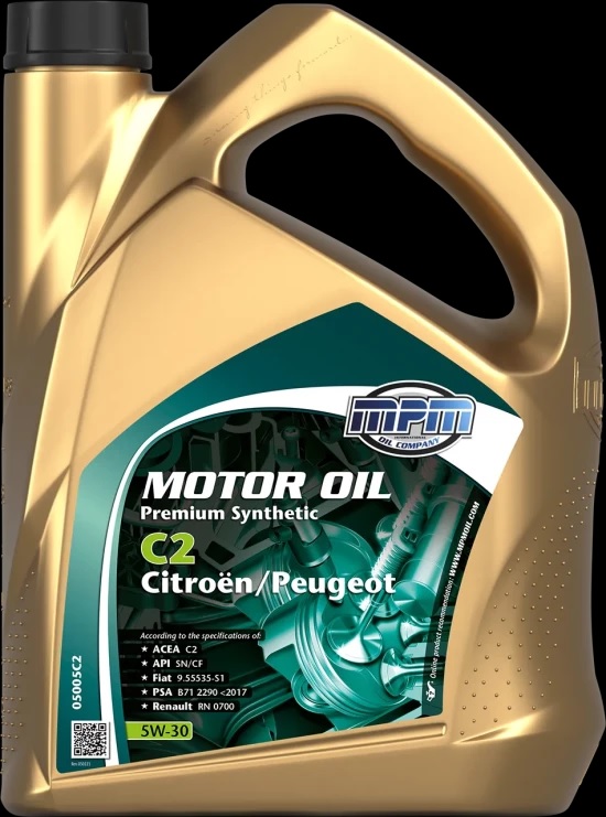[4] MPM 5W-30 Premium Synthetic C2 Citroën /