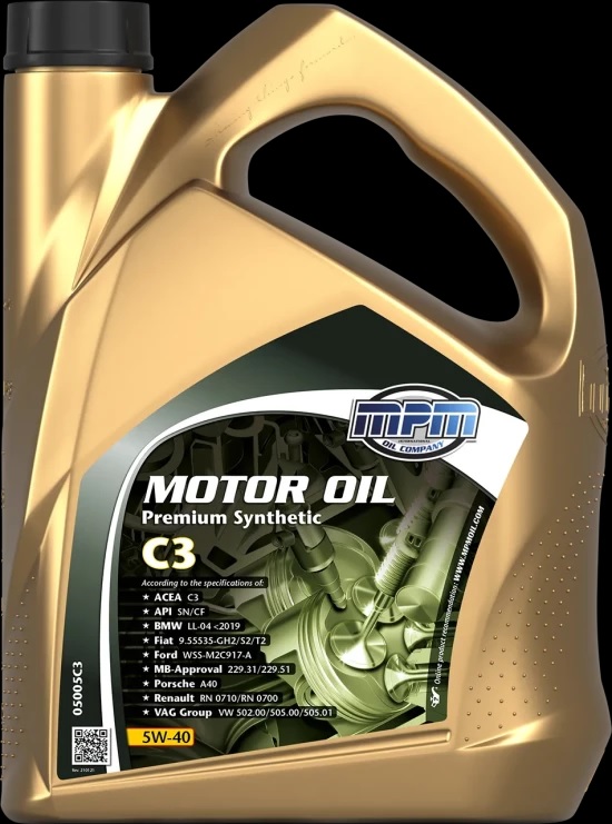 [4] MPM MOTOR OIL 5W-40 C3 - 5L