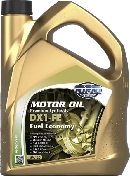 [4] MPM Motor Oil 5W-20 Prem Syn  DX1 Fuel Economy