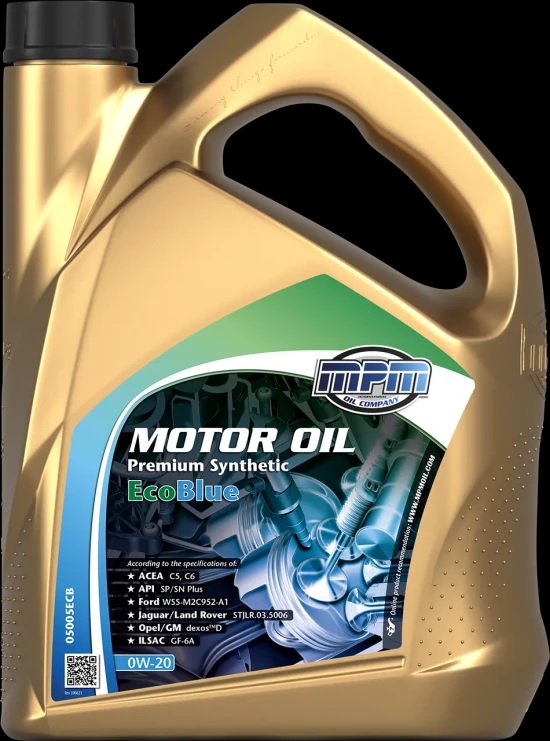 [4] MPM 0W-20 Premium Synthetic Ecoblue 5L