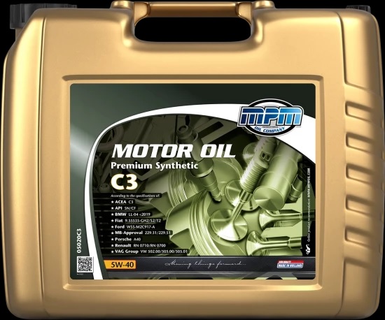 MPM MOTOR OIL 5W-40 C3 - 20L
