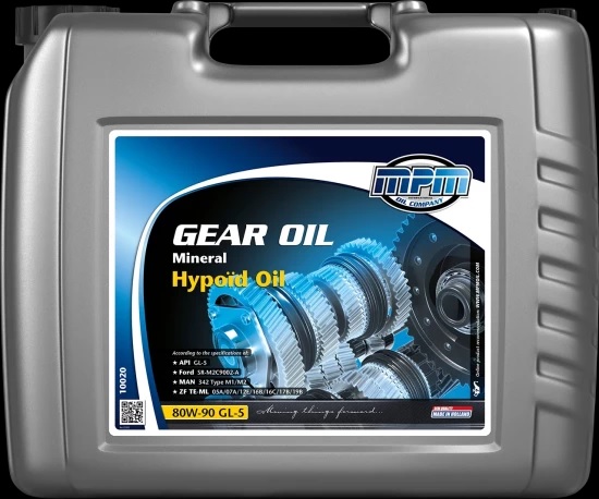 MPM Gear Oil 80W-90 GL-5 Mineral Hypoïd