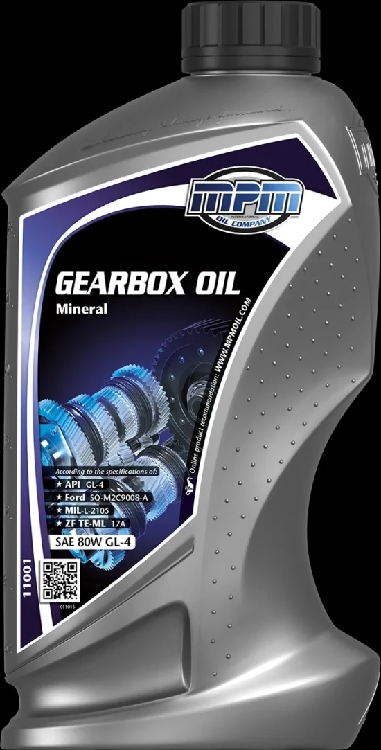 [6] MPM Gearbox Oil SAE 80W GL-4 Mineral 1L