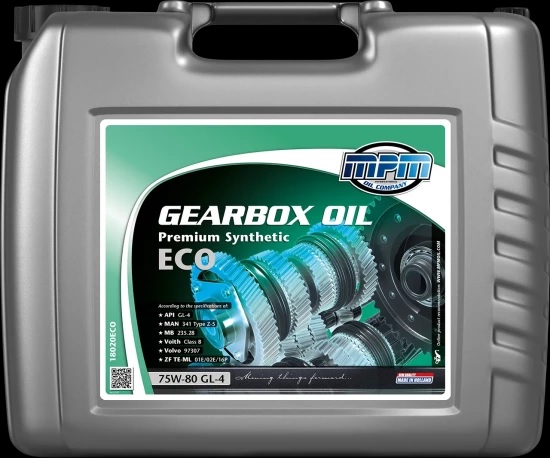MPM Gearbox Oil 75W-80 GL-4 Prem Syn ECO 20L