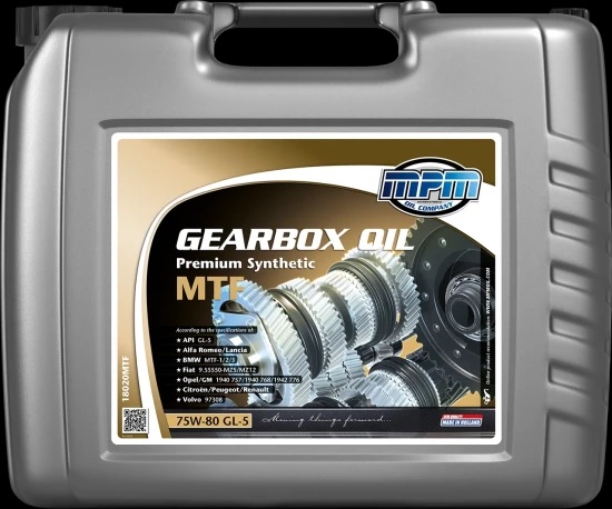 MPM Gearbox Oil 75W-80 GL-5 Premium Synt