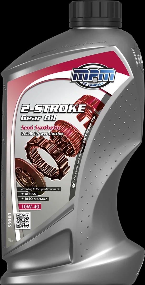 [6] 2-Stroke Gear Oil 10W-40 Synthetic 1L