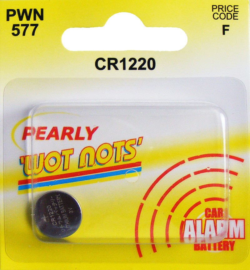 1 x CARD CR1220 ALARM BATTERY