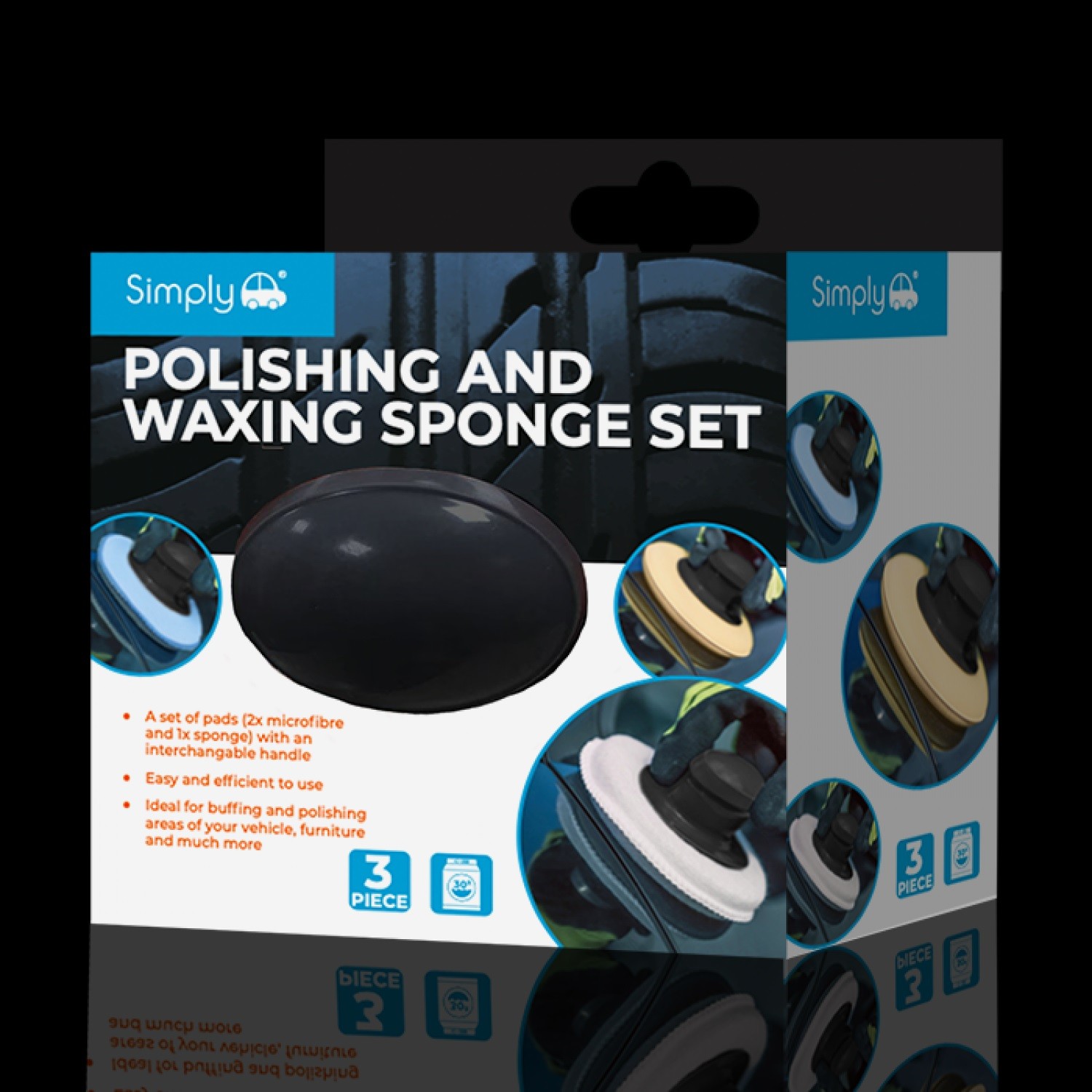 POLISHING & WAX SPONGE SET