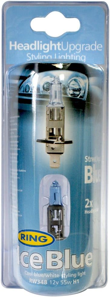 12V 55W H1 P14.5S RING ICE BLUE