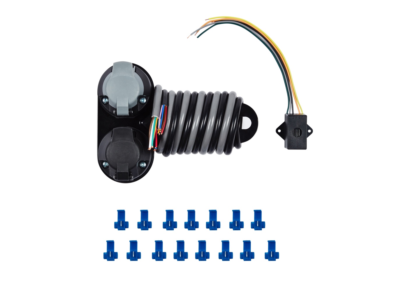 TWIN TOWING SOCKET WITH BLEEPER