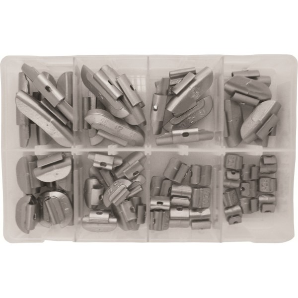ASSORTED CLIP-ON  STEEL WHEEL WEIGHTS