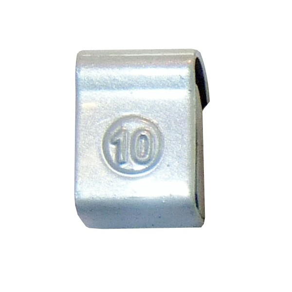 STEEL CLIP ON WEIGHT 10G X100