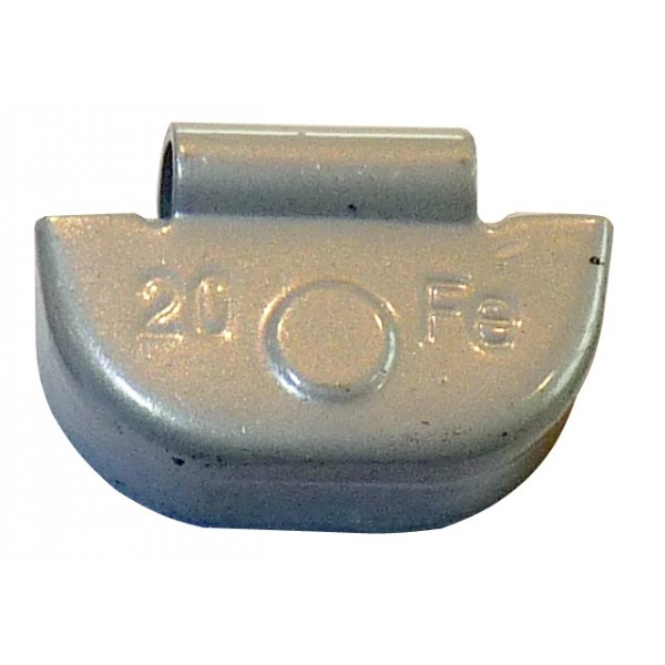 STEEL CLIP ON WEIGHT 20G X100
