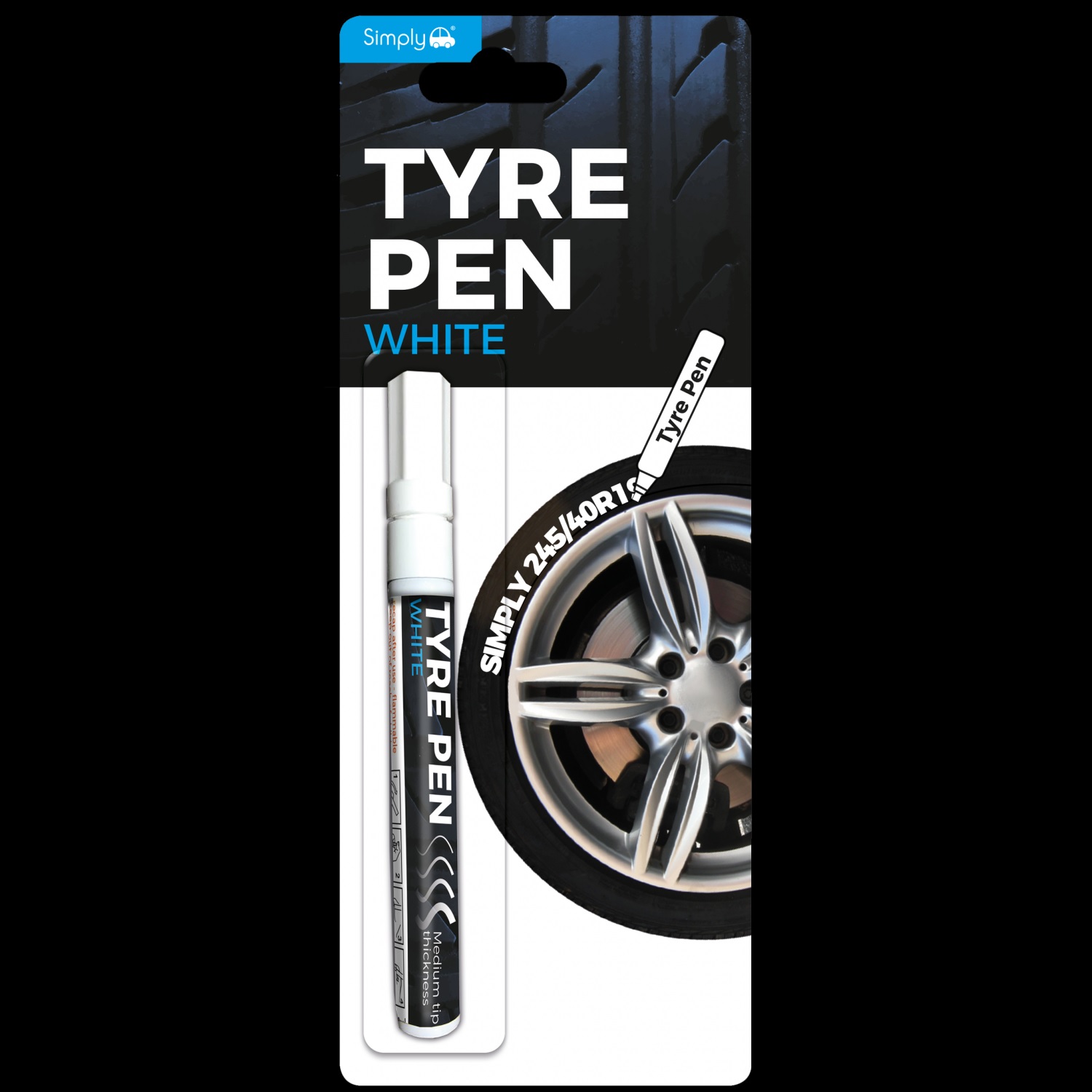 TYRE MARKER PEN WHITE