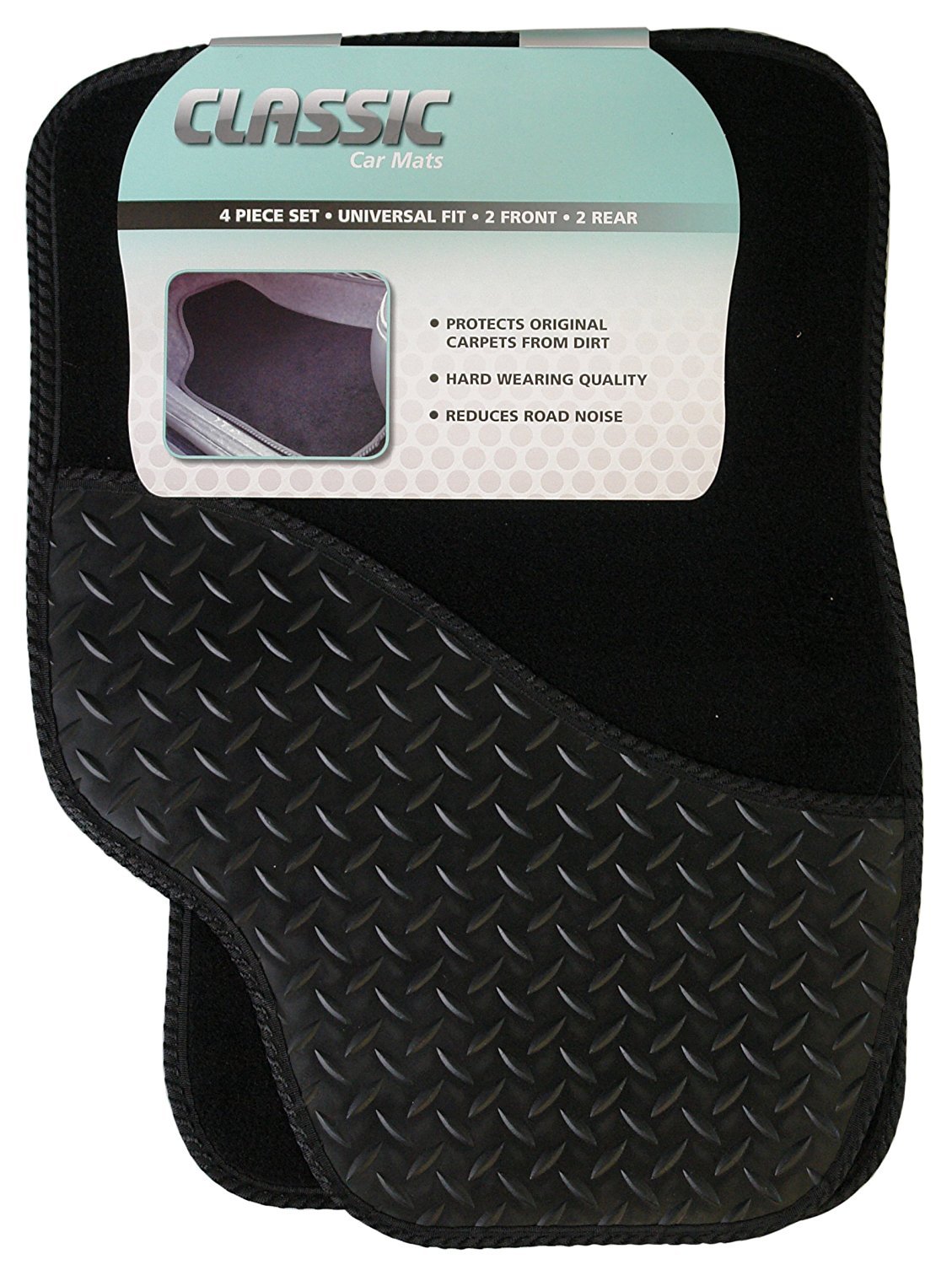 UNI MATS WITH RUB DRIVER HPAD-BLK