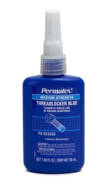 PERMATEX - Medium Strength Threadlocker Blue 50ml